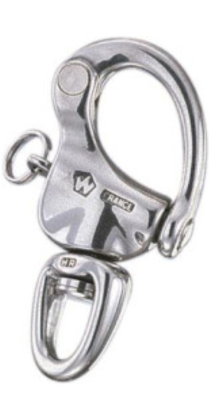 Wichard 2026 HR Grillete A Presión Ojo Giratorio WR2473 - Plata